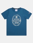 Champion Graphic Short Sleeve Tee, Teal product photo