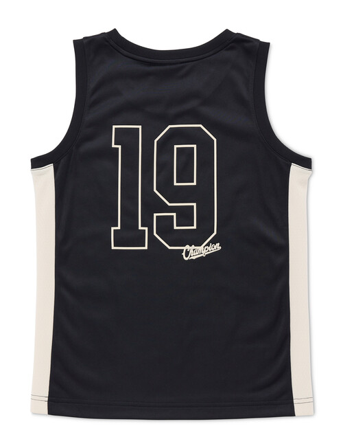 Champion Basketball Tank, Black product photo View 03 L