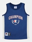 Champion Basketball Tank Top, Navy product photo