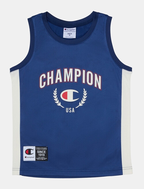 Champion Basketball Tank Top, Navy product photo