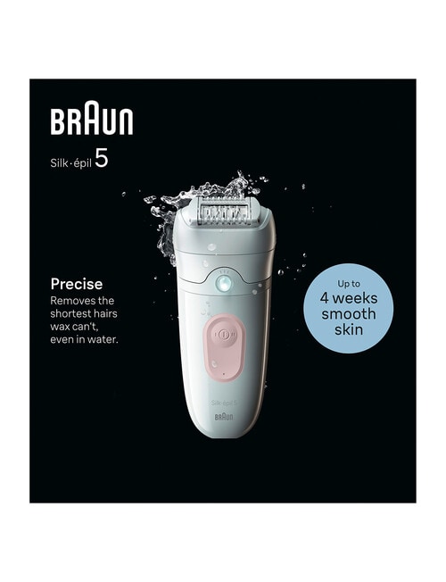 Braun Silk Epil 5 Wet & Dry Epilator, SE5000 product photo View 03 L
