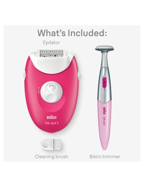 Braun Silk Epil 3 Corded Epilator, SE3202 product photo View 02 L