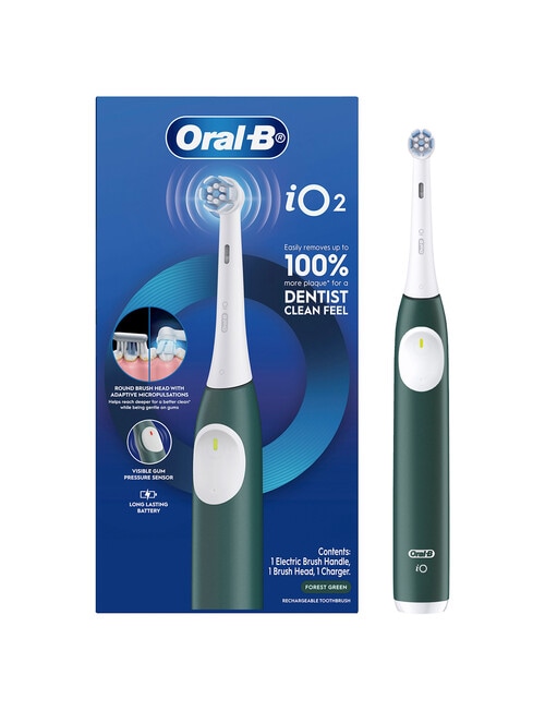 Oral B iO Series 2 Electric Toothbrush, Forest Green product photo