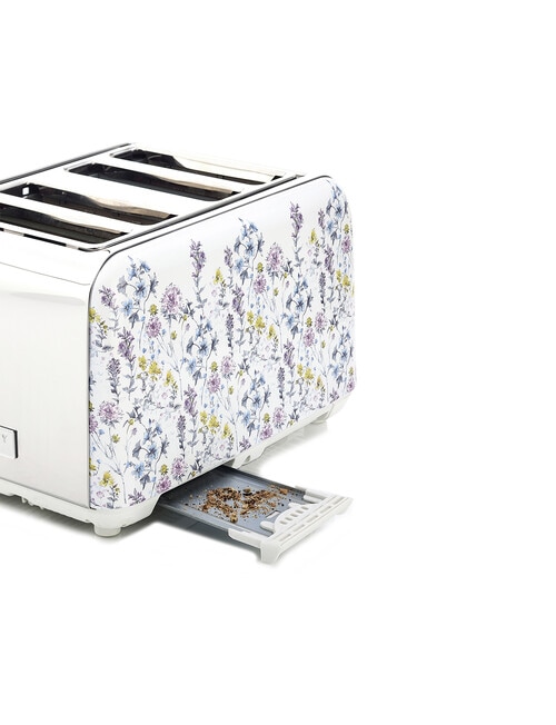 Laura Ashley Wild Meadow 4 Slice Toaster, LA4TWM product photo View 03 L