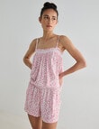 Zest Sleep Ditsy PJ Set, Pink product photo