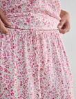 Zest Sleep Ditsy PJ Set, Pink product photo View 05 S