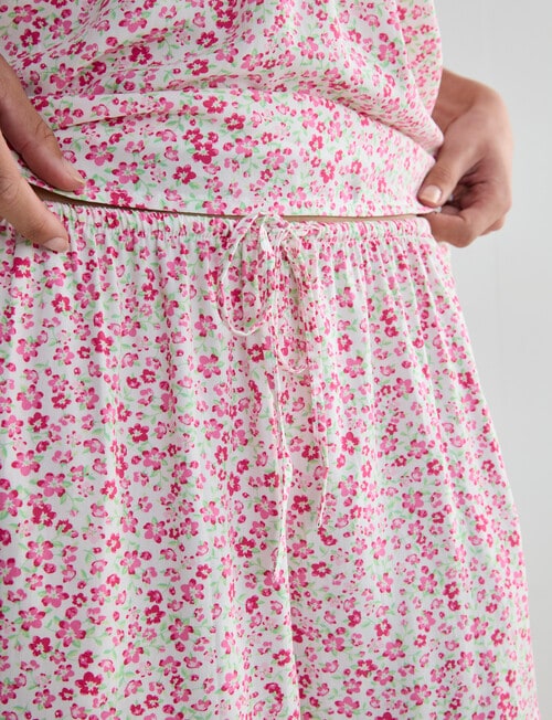 Zest Sleep Ditsy PJ Set, Pink product photo View 05 L