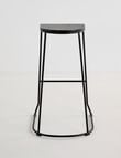 Haven Furniture Kent Counter Stool, Black product photo View 03 S