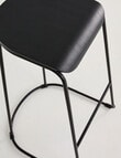 Haven Furniture Kent Counter Stool, Black product photo View 04 S