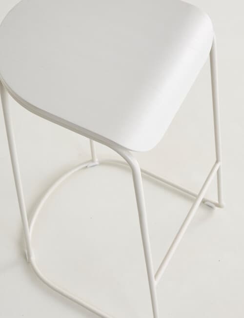 Haven Furniture Kent Counter Stool, Alabaster product photo View 04 L