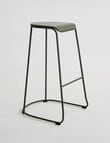 Haven Furniture Kent Counter Stool, Army Green product photo