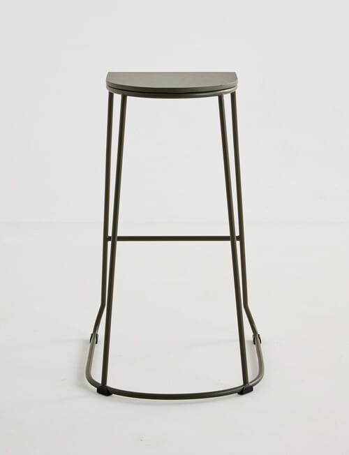 Haven Furniture Kent Counter Stool, Army Green product photo View 03 L