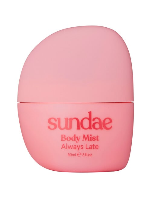 Sundae Body Mist, Always Late product photo View 02 L