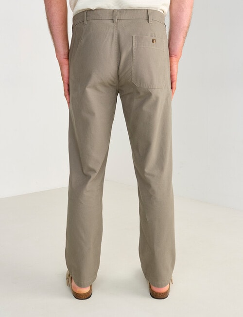 Gasoline Wide Leg Chino Pants, Khaki product photo View 02 L