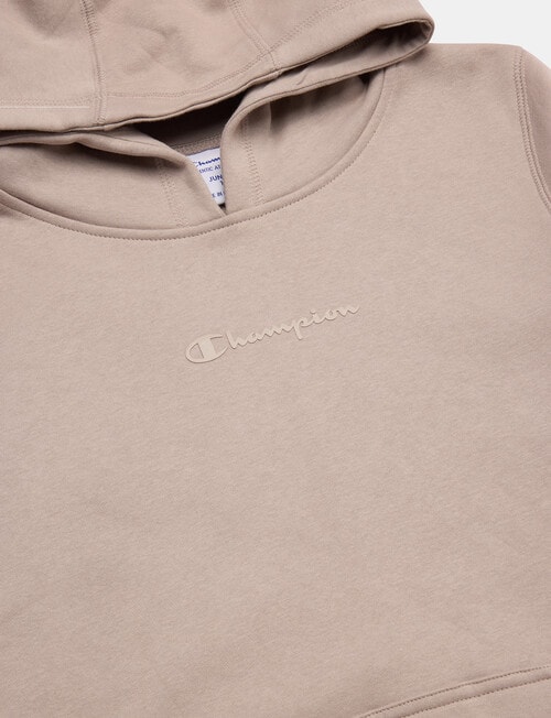 Champion Script Hoodie, Oyster product photo View 03 L