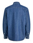 Jack & Jones Walter Denim Shirt, Light Blue Denim product photo View 02 S