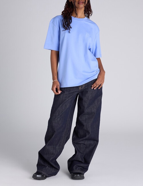 Champion Rochester Base Oversize Tee, Charming Blue product photo View 04 L