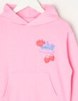 Mac & Ellie Ice Cream French Terry Pull On Hoodie, Candy Pink product photo View 03 S