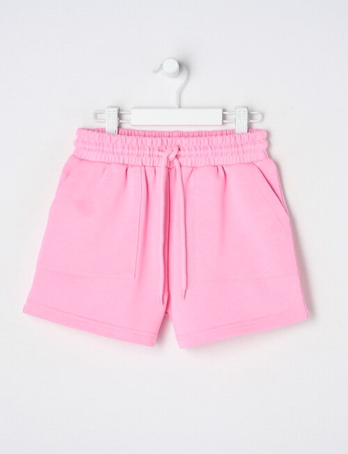 Mac & Ellie French Terry Knit Short, Candy product photo