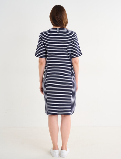 Line 7 Rio Stripe Dress, Navy & White product photo View 02 L