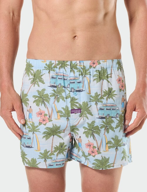 Mitch Dowd Woven Boxer, 3-Pack, I'm Board product photo View 02 L