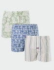 Mitch Dowd Woven Boxer, 3-Pack, Maui product photo
