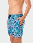 Mitch Dowd Bamboo Woven Boxer Short, Tropical Dream product photo View 03 S