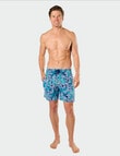 Mitch Dowd Bamboo Woven Boxer Short, Tropical Dream product photo View 04 S