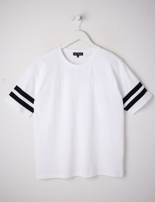 No Issue Shibuya Short Sleeve Oversize Tee, White product photo