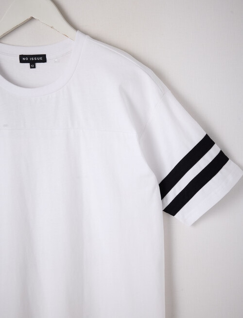 No Issue Shibuya Short Sleeve Oversize Tee, White product photo View 03 L