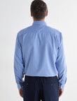 Chisel Dobby Long Sleeve Shirt, Blue product photo View 02 S
