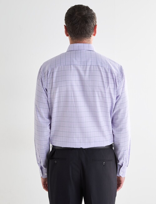 Chisel Multicheck Long Sleeve Shirt, Lilac product photo View 02 L
