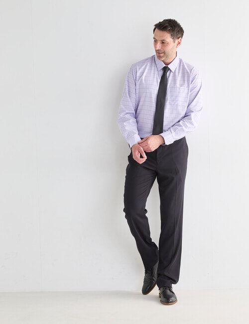 Chisel Multicheck Long Sleeve Shirt, Lilac product photo View 03 L