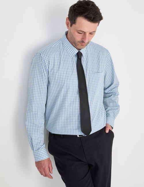 Chisel Mid Check Long Sleeve Shirt, Green product photo