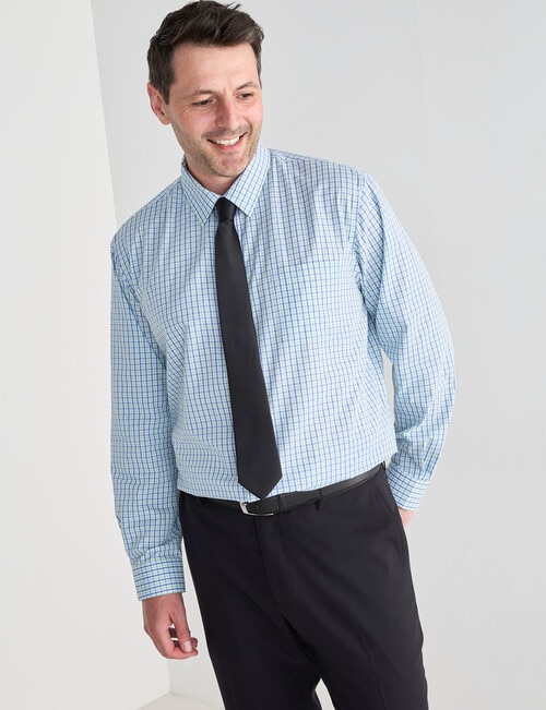 Chisel Mid Check Long Sleeve Shirt, Green product photo View 05 L