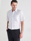 Chisel Check Short Sleeve Shirt, White product photo