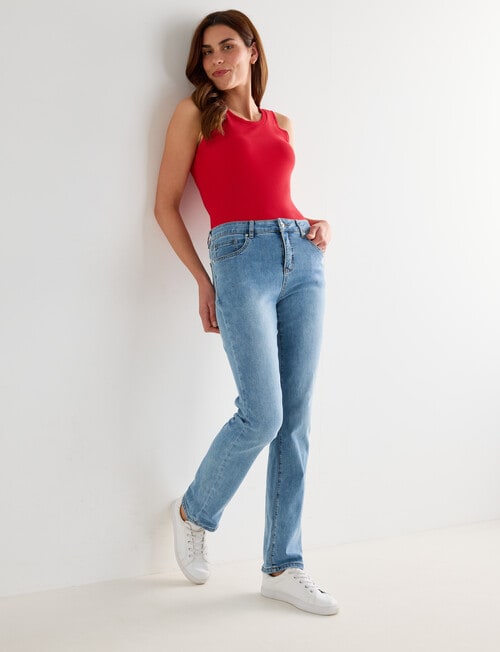 Bodycode Rib Tank Top, Crimson product photo View 03 L