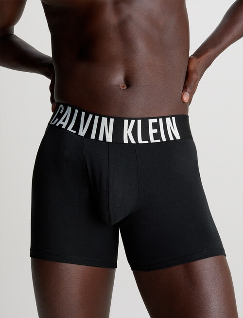 Calvin Klein Intense Power Boxer Brief, 3-Pack, Black product photo View 02 L