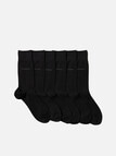Calvin Klein Crew Dress Socks, 6-Pack, Black product photo