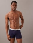 Calvin Klein Engineered Boxer Brief, 3-Pack, Peacoat, Delf & Silver Lake product photo View 04 S