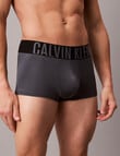Calvin Klein Intense Power Low Rise Micro Trunk, 3-Pack, Black, Royalty & Turbulence product photo View 06 S