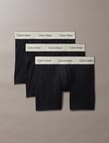 Calvin Klein Cotton Boxer Brief, 3-Pack, Black product photo