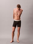 Calvin Klein Cotton Boxer Brief, 3-Pack, Black product photo View 02 S