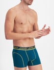 Jockey Performance Cotton Trunk, Canoe Blue product photo View 02 S