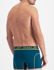 Jockey Performance Cotton Trunk, Canoe Blue product photo View 03 S