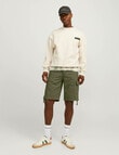 Jack & Jones Barkey Cargo Shorts, Olive Night product photo