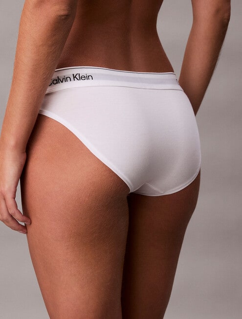 Calvin Klein Icon Cotton Modal Bikini Brief, White product photo View 02 L