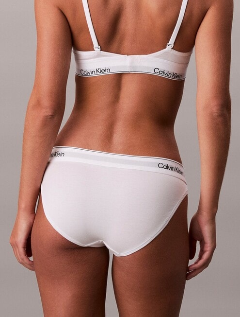 Calvin Klein Icon Cotton Modal Bikini Brief, White product photo View 03 L
