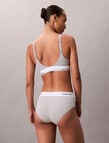 Calvin Klein Icon Cotton Modal Lift Bralette, Grey Heather product photo View 02 S