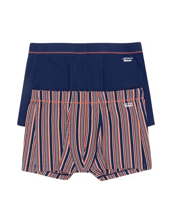 Jockey Skants Stripe Trunk, 2-Pack, Deepest Navy & Marrakesh product photo